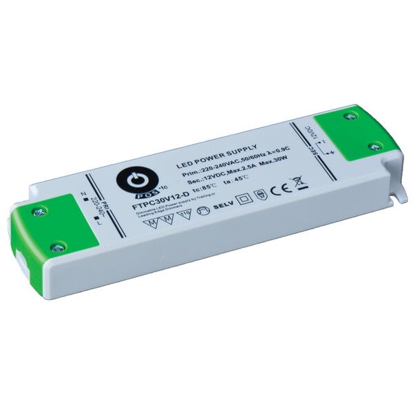 POS POS Triac Dimbare LED driver 24 volt 30 watt Slimline