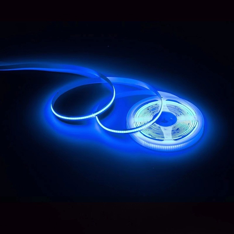 COB LEDStrip Blauw 480 LED/m 12 Volt 5 meter