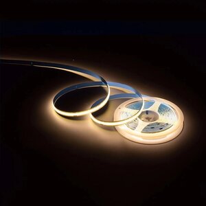 COB LEDStrip 3000K WarmWit 480 LED/m 12 Volt 5 meter