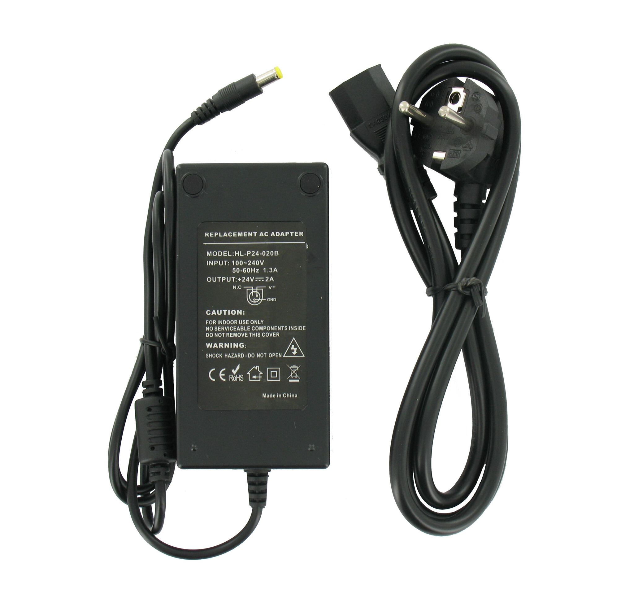24 Volt 2 ampère 48 watt Transformator