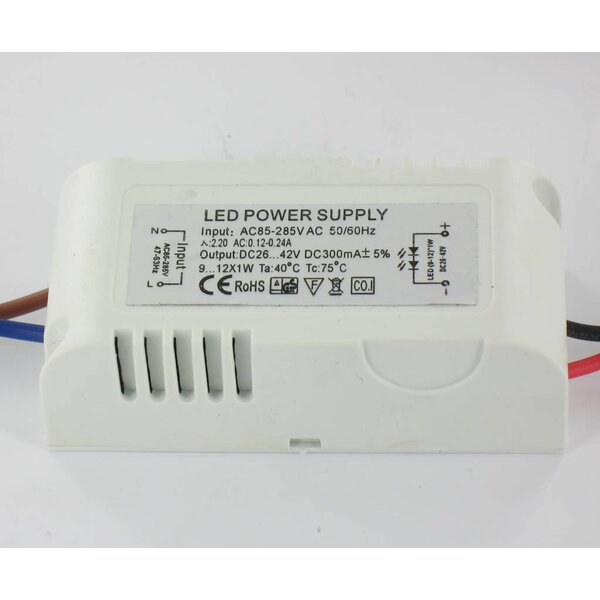 Dolphix LED Downlight - Warm Wit - 9 Watt - incl. driver - wit