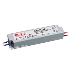 Waterdichte LEDStrip Voedingsadapter 12 Volt 3 Ampere Transformator