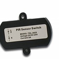 Micro ledstrip opbouw bewegingsmelder met PIR sensor en aansluitingen