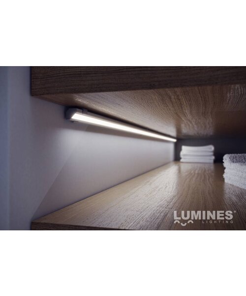 Lumines Aluminium Profiel voor hoeken 1 meter Zilver Geanodiseerd