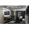 Lumines Aluminium Inbouw Profiel 1 meter - Architectonisch