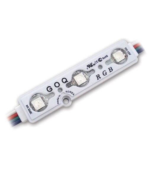 GOQ LED Module RGB 3x LED SMD5050 12 volt