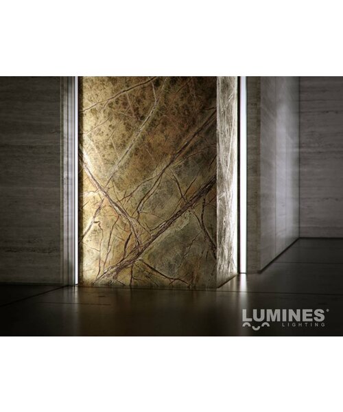 Lumines Aluminium Profiel XL Opbouw 1 meter geanodiseerd