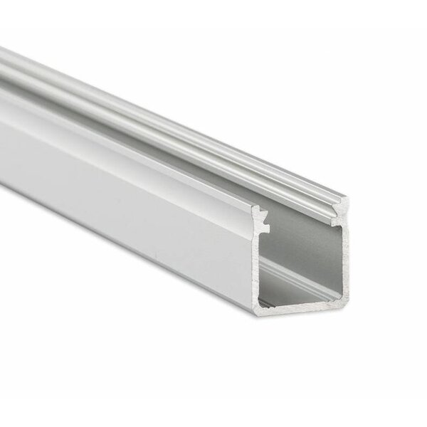 Lumines Aluminium Profiel XL Opbouw 1 meter geanodiseerd