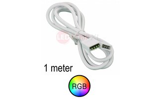 RGB LEDstrip Verlengkabel 1 meter