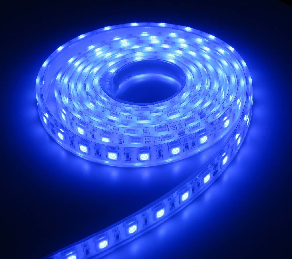 Aquarium LEDStrip Extra Bright Blauw 100CM 24V LEDStripXL LEDStripXL