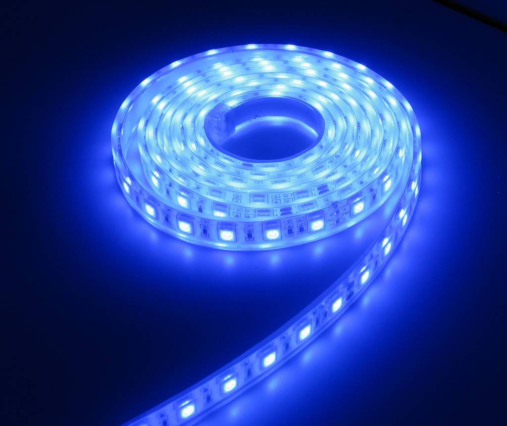 Aquarium LEDStrip Extra Bright Blauw 24V | LEDStripXL - LEDStripXL
