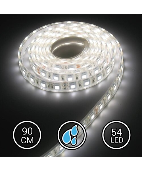 Aquarium LED Strip Extra Bright Helder Wit 90CM 24V 6000K