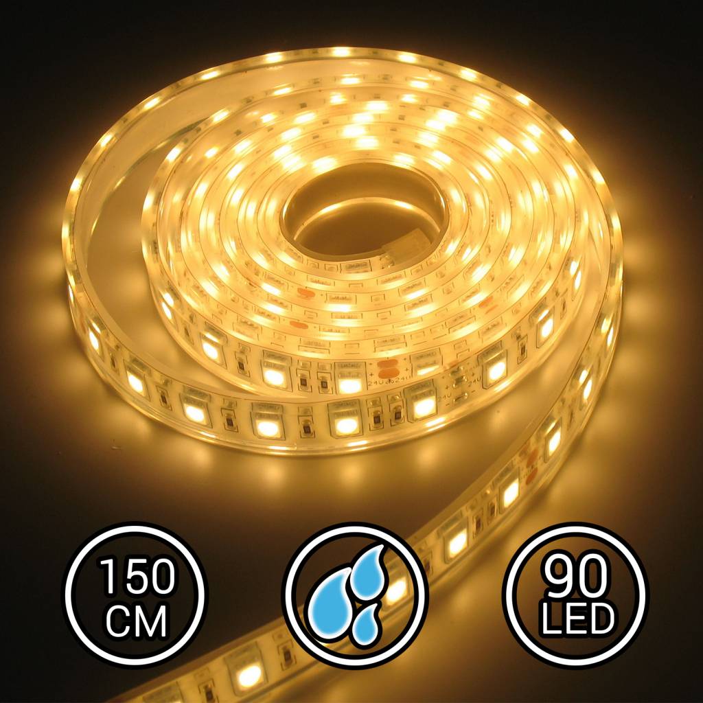 Aquarium LED Strip Extra Bright Warm Wit 150CM