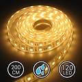 Aquarium LEDStrip Extra Bright Warm Wit 200CM 24V