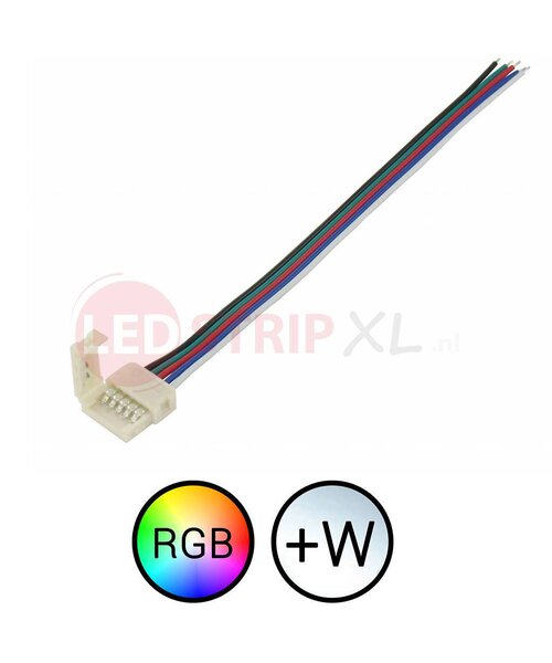 Klik Connector met draad voor RGBW LED Strips