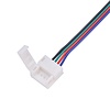 RGB ledstrip Koppelstuk naar 4-aderig RGB signaal kabel
