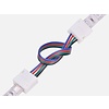 RGB ledstrip connector koppelstuk 15cm 4-aderig, verbinden zonder te solderen