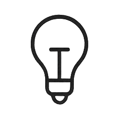 LED verlichting icon