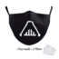 DG Masque facial adulte unisexe - Masque lavable et réutilisable - SWars