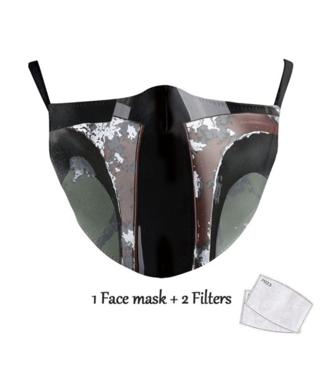 DG Adult unisex  Face Mask - Jango Fett