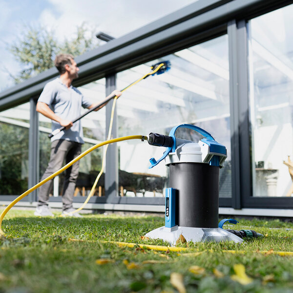 Unger Glasvezel 6 meter Set + HighFlow Zuiver Waterfilter.