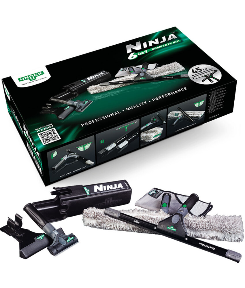 Unger Ninja 6-in-1 Set