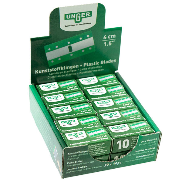 Unger Kunststof messen 4 cm (10 messen)