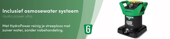 Inclusief osmosewater systeem 