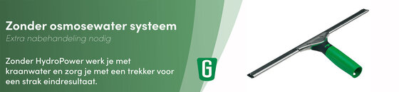 Zonder osmosewater systeem