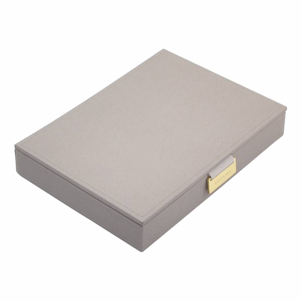 Classic Top-Box | Taupe & Grey
