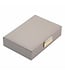 Mini Top Box Taupe & Grey Velvet