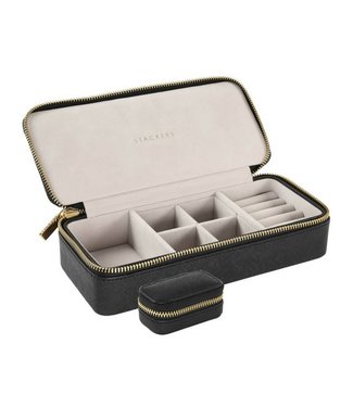 STACKERS Large Travel Box Set Black