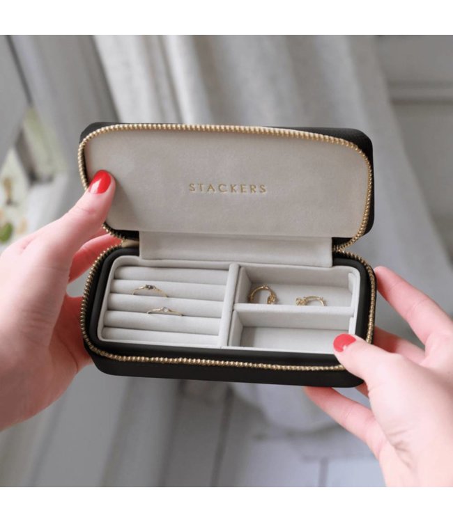 Classic Etui / Travel Box en Black & Grey