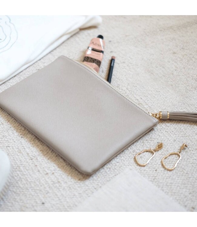 Make-Up Pouch Taupe