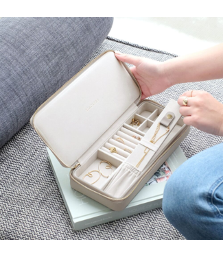 STACKERS Sleek Travel Box / Taupe