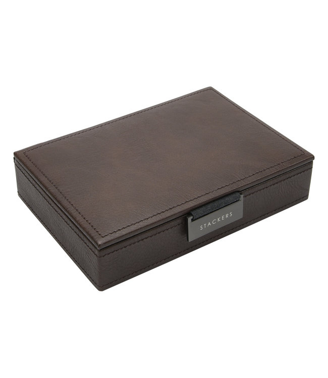 Mini Cufflink Box Brown