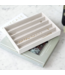 Classic 5-Section Box Chalk Croc & Grey Velvet
