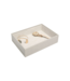 Classic 1-Section Box Putty Croc & Grey Velvet
