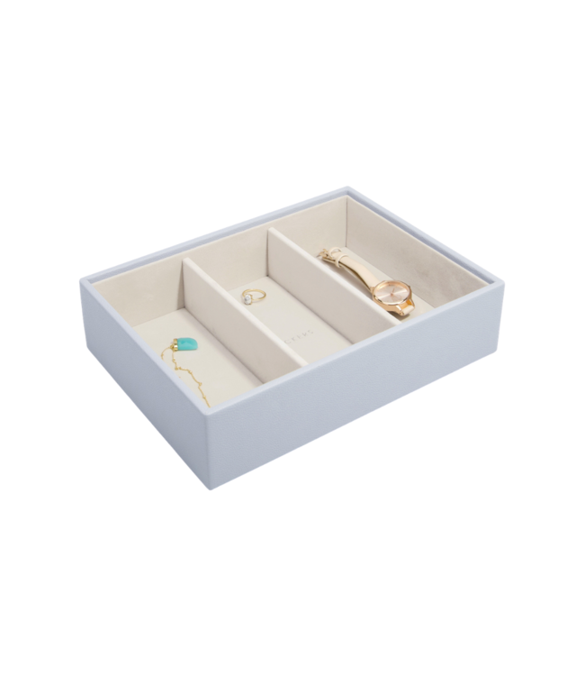 Stackers Pebble Grey Classic Sieradendoos, set van 2