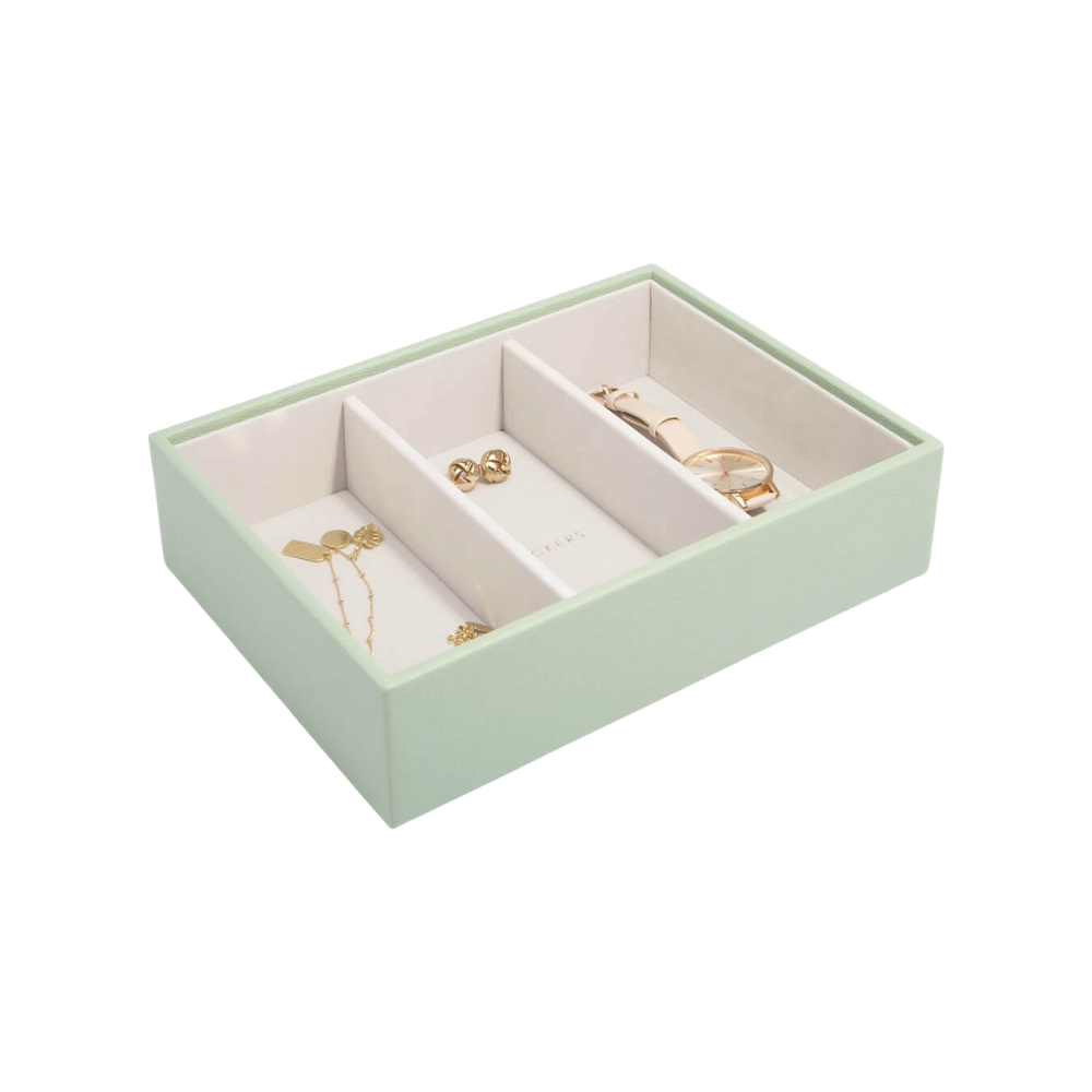 ProCase Estuche Organizador Para Relojes, Joyero Caja Relojera Tapa Acrílico Claro 2 Capas
