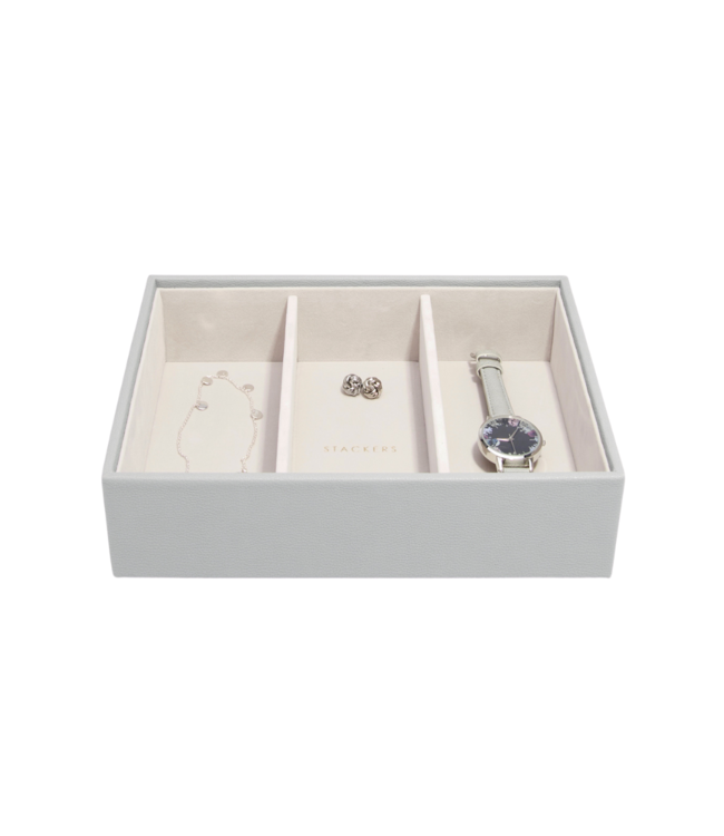 Classic 3-Box / Pebble Grey & Grey