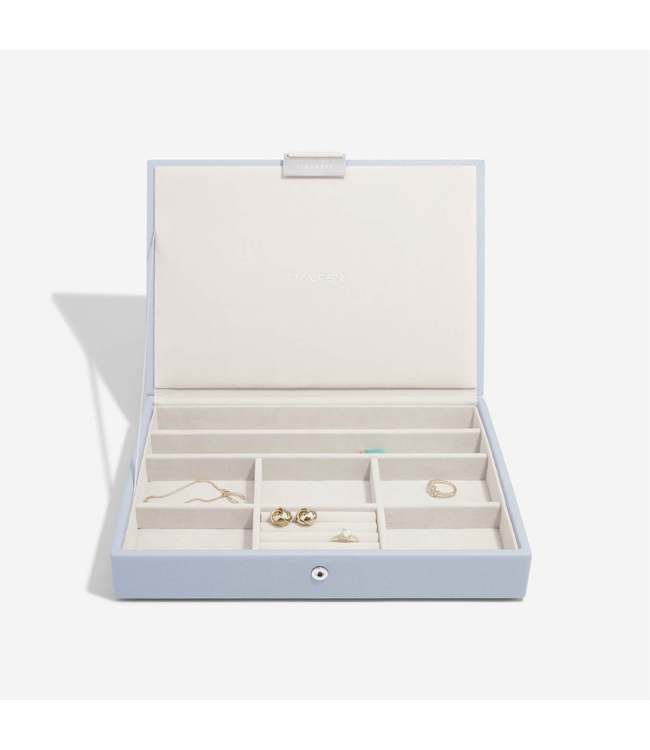 Classic Top Box Lavender & Grey Velvet