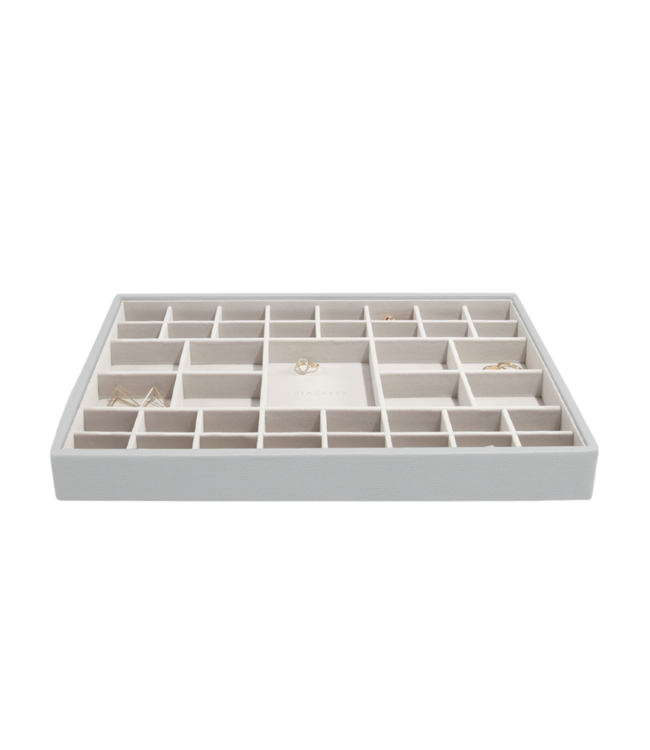 Supersize 41-Section Box / Pebble Grey & Grey