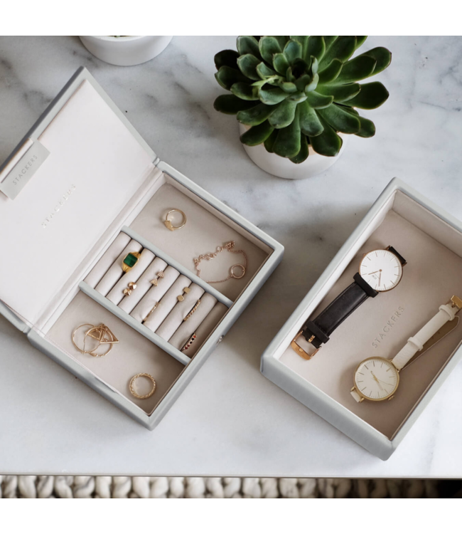 Mini 2-Set / Pebble Grey & Grey Velvet