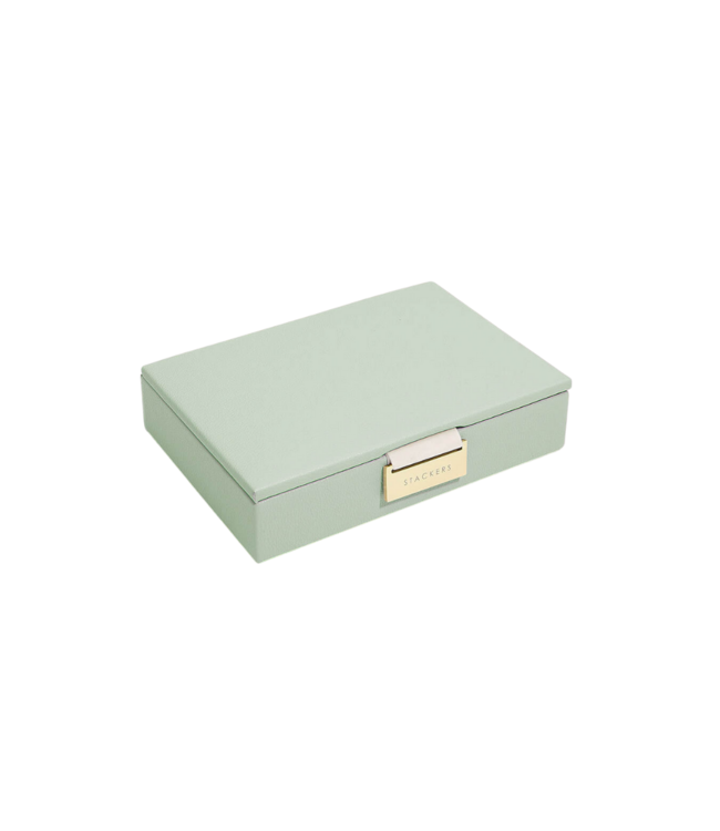 Mini 2-Set Sage Green & Grey Velvet