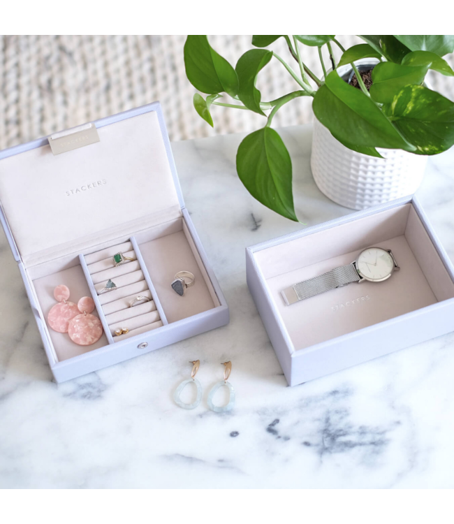 Mini 2-Set Lavender & Grey Velvet