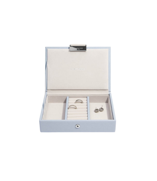 Mini Top Box Lavender & Grey Velvet