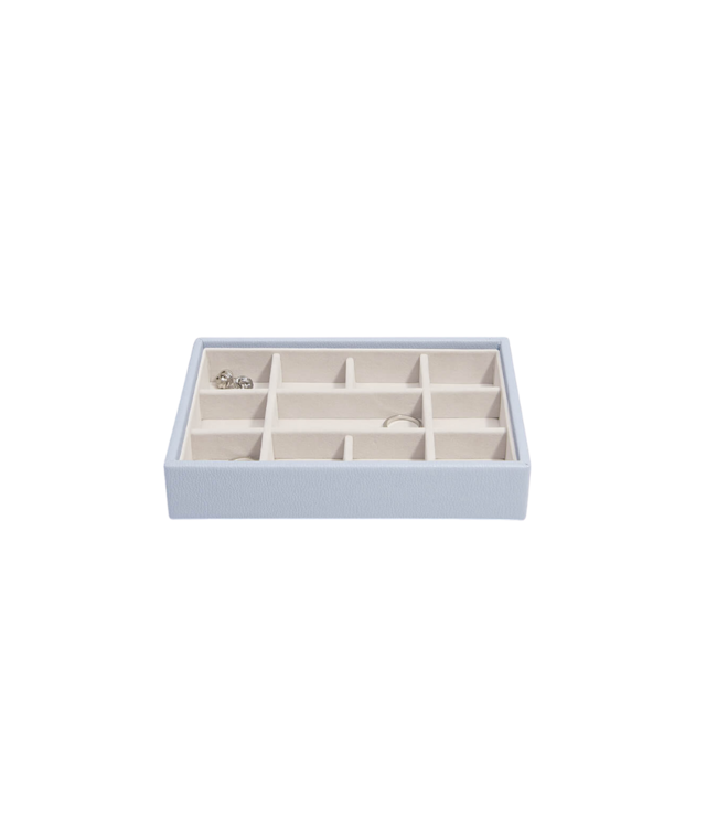 Mini 11-Section Box Lavender & Grey Velvet