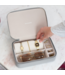 XL Travel Box Pebble Grey & Grey Velvet