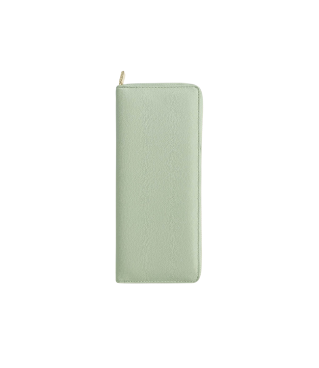 Flip Travel Etui / Sage Green & Grey